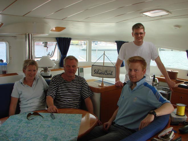 Saloon’s spacious comfort - the rewards of sailing a catamaran © BW Media